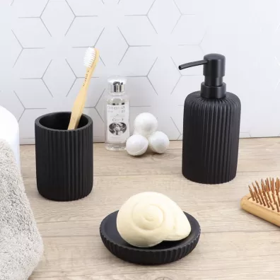 Tendance Dozownik na mydo Issard Black Czarny 230 ml