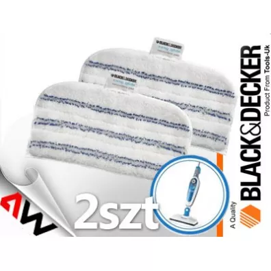 Black+decker podkadki z mikrofibry 2 szt.