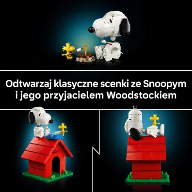 LEGO Ideas Fistaszki: Buda Snoopy`ego 21368