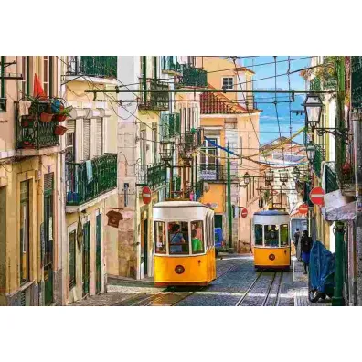 Puzzle 1000 el. Lizbona, Portugalia Castorland