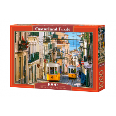 Puzzle 1000 el. Lizbona, Portugalia Castorland