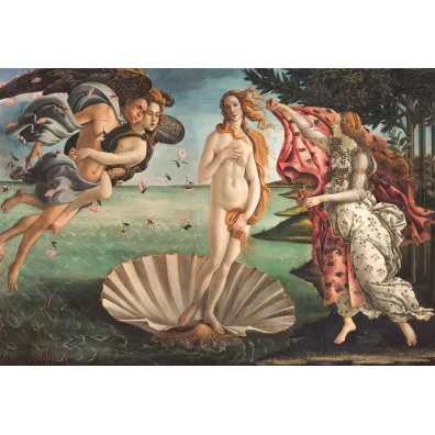 Puzzle 2000 el. Muzeum Botticelli. The birth of Venus 32572 Clementoni