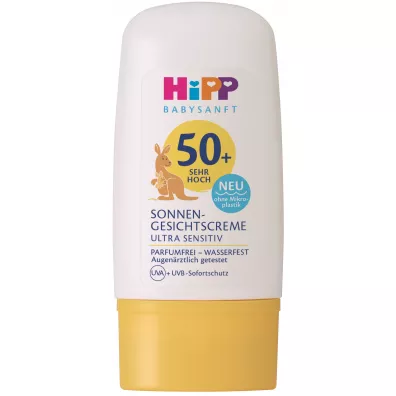 Hipp Babysanft Krem ochronny do twarzy na s�o�ce od 1. dnia �ycia Ultra Sensitiv SPF50+ 30 ml