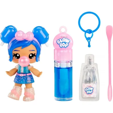 Yummiland Lip Glos Doll - Blue Raspberry Blow Pop Mga Entertainment
