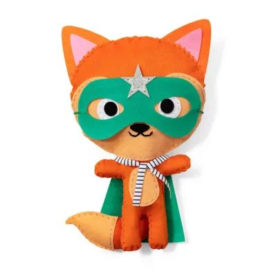 Maskotka do szycia Lisek Sacha Avenue Mandarine
