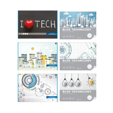 Interdruk Blok techniczny A3 10 kartek