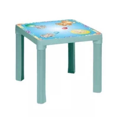 Stolik plastikowy pastel turkus 3Toysm