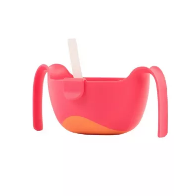 b.box Miseczka ze s�omk� Strawberry Shake