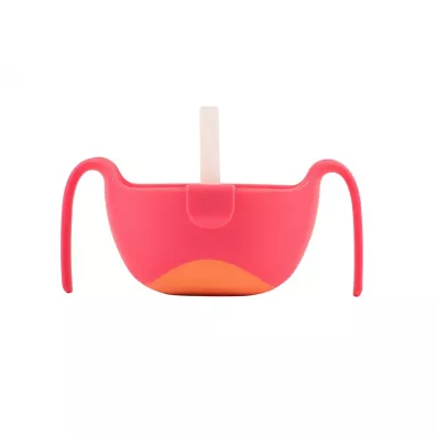 b.box Miseczka ze s�omk� Strawberry Shake