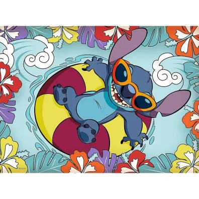 Puzzle 30 el. Lilo&Stitch na wakacjach Trefl