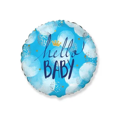 Balon foliowy Hello Baby Boy 45cm