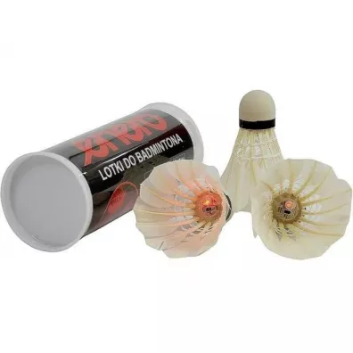 Lotka badminton Air Shutter pi�ra LED 3 szt Enero