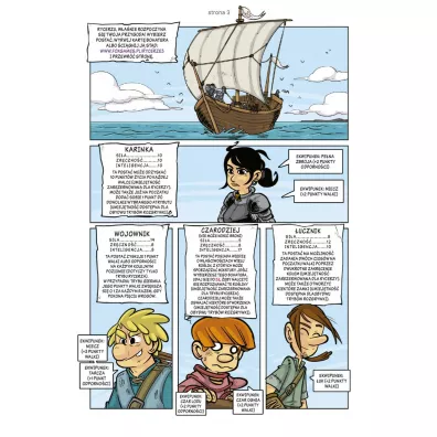 Komiksy paragrafowe Rycerze 3. Ukryte miasto