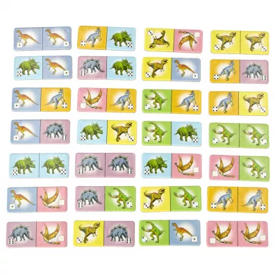 Domino obrazkowe Dinozaury Alexander