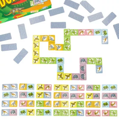 Domino obrazkowe Dinozaury Alexander