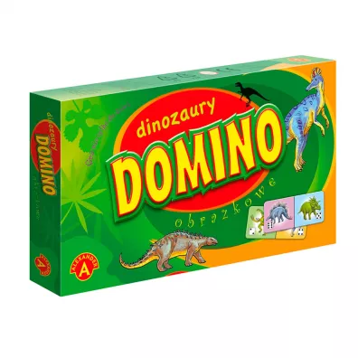 Domino obrazkowe Dinozaury Alexander