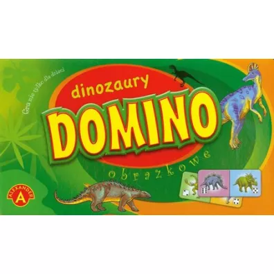 Domino obrazkowe Dinozaury Alexander