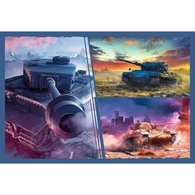 Puzzle 2x200 el. Pancerna misja Trefl