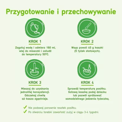 BoboVita Porcja Zb Kaszka mleczna manna brzoskwinia-banan po 4 miesicu 210 g
