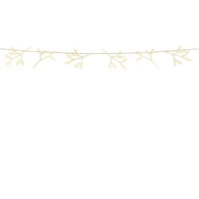 PartyDeco Drewniana girlanda Jemio�a 127cm