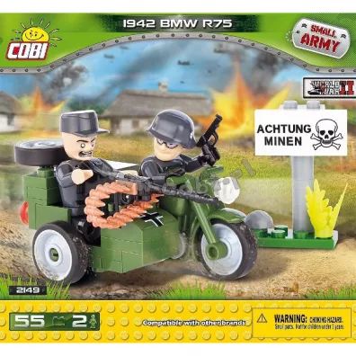 Small Army. Motor BMW R75 z przyczep�