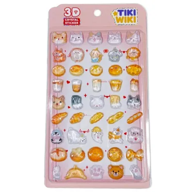 Kiddisvit Naklejki 3D Crystal Kotki