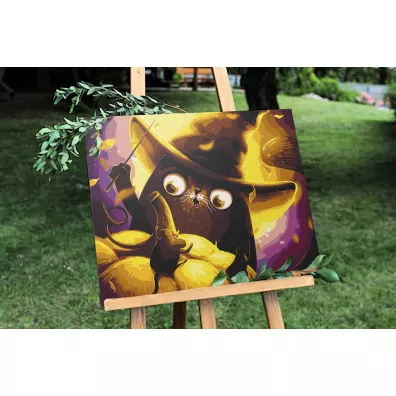 Twoje Hobby Malowanie po numerach - Kot Magik 40x50cm