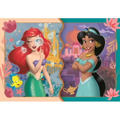 Puzzle 2x20 el. SuperColor. Princess Clementoni