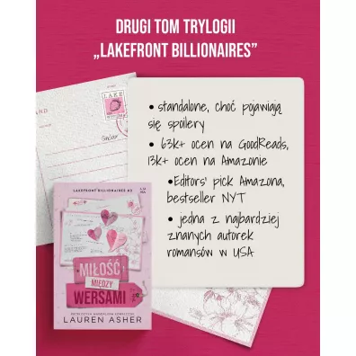 Mi�o�� mi�dzy wersami. Lakefront Billionaires. Tom 2