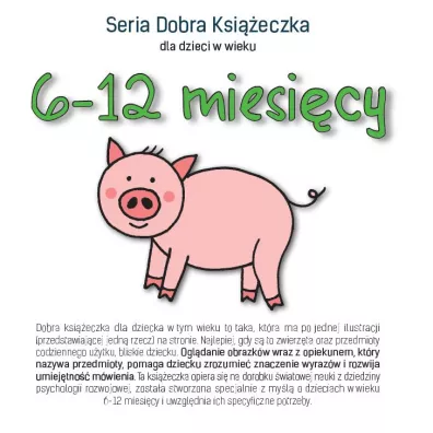 Dobra Ksi��eczka dla dzieci w wieku 6-12 miesi�cy - Agnieszka Starok