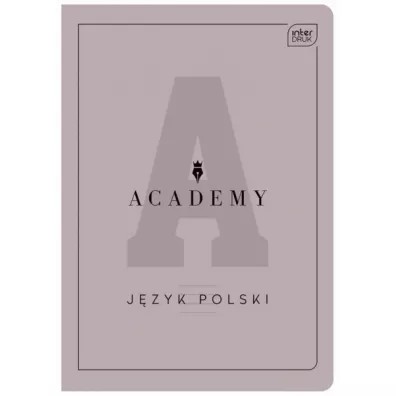 Interdruk, Zeszyt A5 Academy, 60 kartek w linie - Jzyk polski