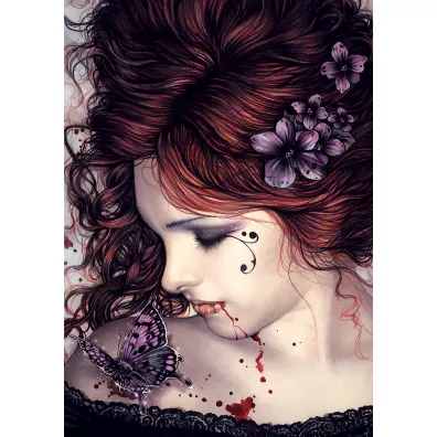 Puzzle 500 el. Motyl, Victoria Frances Educa