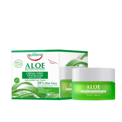 Equilibra Aloe Anti-Wrinkle Face Cream przeciwzmarszczkowy krem do twarzy 50 ml