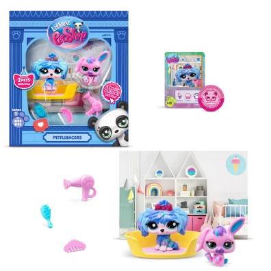 Zestaw Littlest Pet Shop Petfluencers 2pak