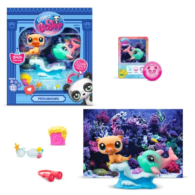 Zestaw Littlest Pet Shop Petfluencers 2pak