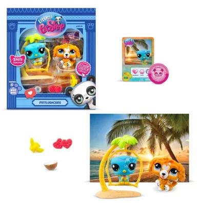 Zestaw Littlest Pet Shop Petfluencers 2pak
