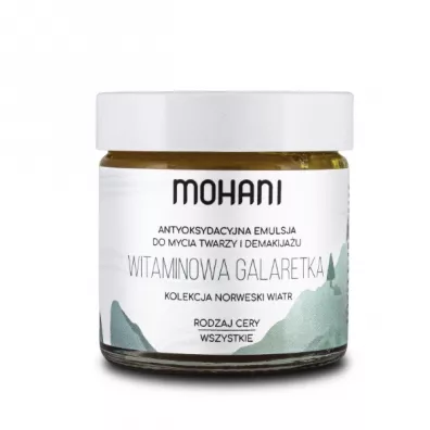 Mohani Witaminowa Galaretka emulsja do mycia twarzy i demakijau 60 ml