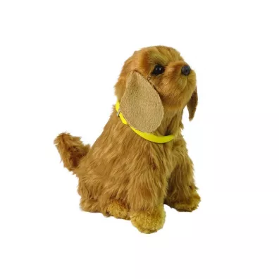 Pies interaktywny pluszowy Cocker Spaniel Leantoys