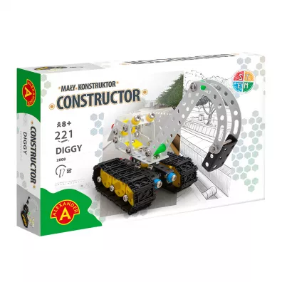 Ma�y konstruktor 221 el. Diggy