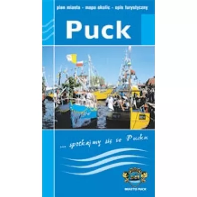 Plan miasta z map� okolic Puck 1:10 000
