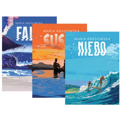 Pakiet Fala. Tomy 1-3: Fala, Susza, Niebo - Maria Krasowska