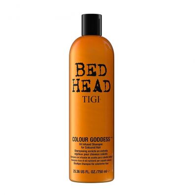Tigi Bed Head Colour Goddess Oil Infused Shampoo For Coloured Hair szampon do włosów farbowanych dla brunetek 750 ml