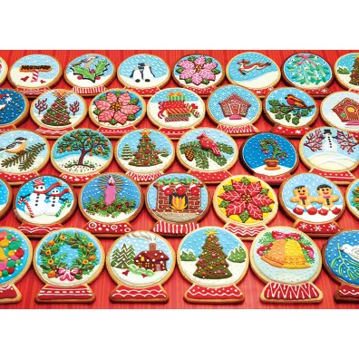 Puzzle 1000 Ciasteczka w ksztacie nienej kuli Cobble Hill