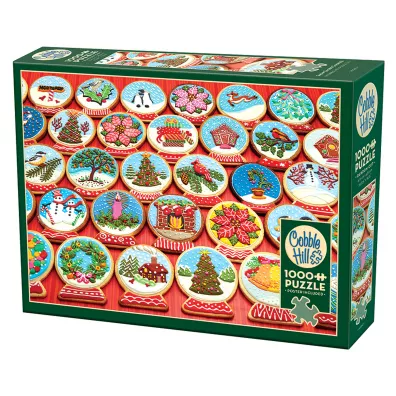Puzzle 1000 Ciasteczka w ksztacie nienej kuli Cobble Hill