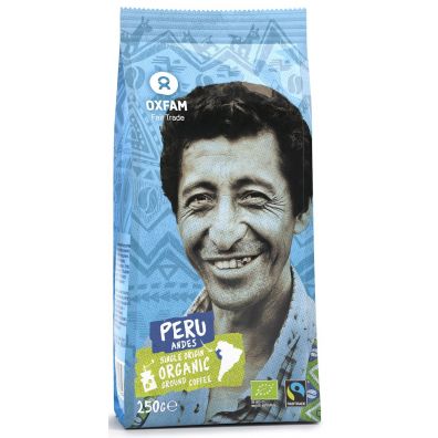 Oxfam Fair Trade Kawa mielona Arabica 100% Peru fair trade 250 g Bio