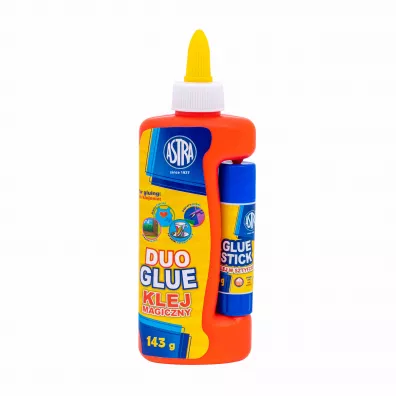 Klej magiczny z aplikatorem 143g   klej w sztyfcie 8g  ASTRA 401124002 143 g + 8 g