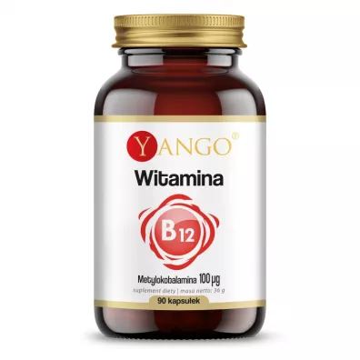 Yango Witamina B12 - Metylokobalamina - suplement diety 90 kaps.