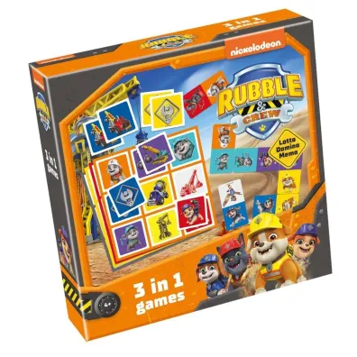 Lotto, Domino, Memo - Rubble i jego Ekipa 3w1 Tactic