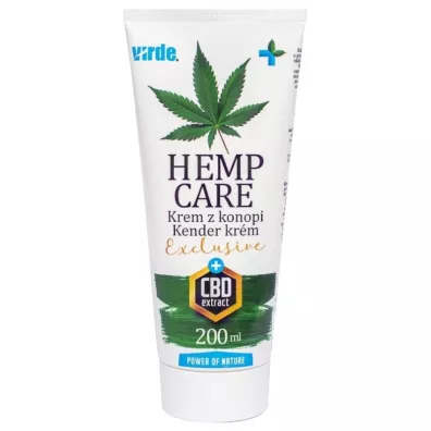 Virde Krem z konopi do ciaa Hemp Care Exclusive CBD 200 ml
