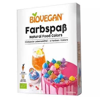 Bio Vegan Barwniki spoywcze 6 x 8 g Bio